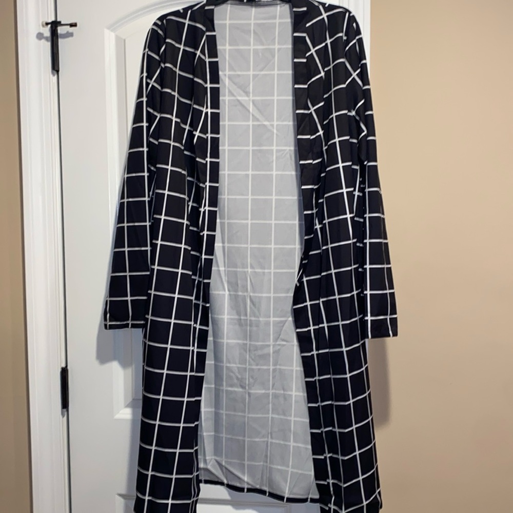 ✨ Plaid Lightweight Jacket